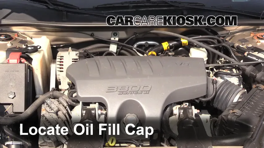 2003 Pontiac Grand Prix GT 3.8L V6 Sedan (4 Door) Oil